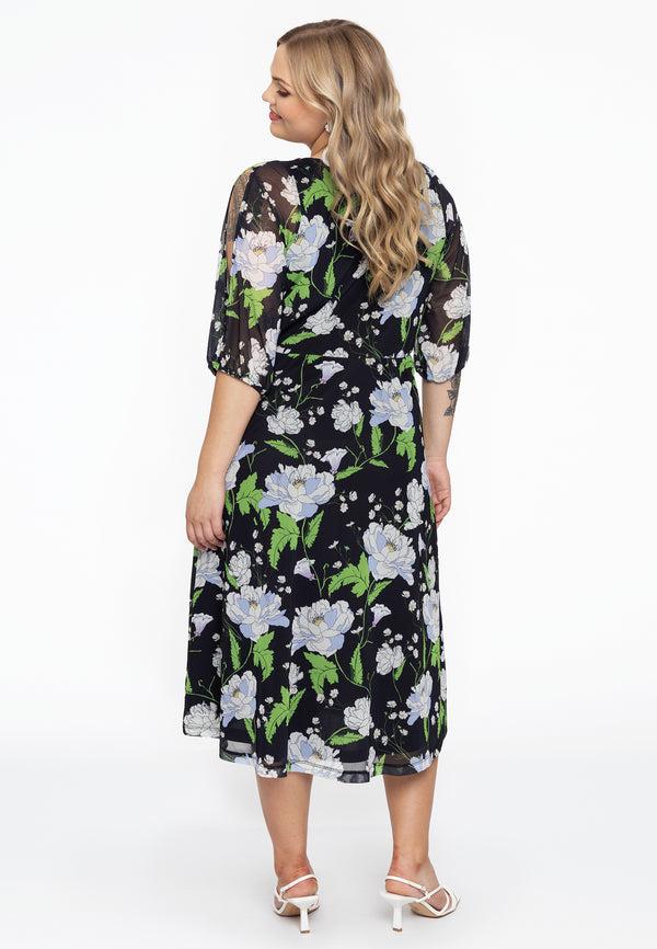 Yoek Jurk DAISIES - Blauw