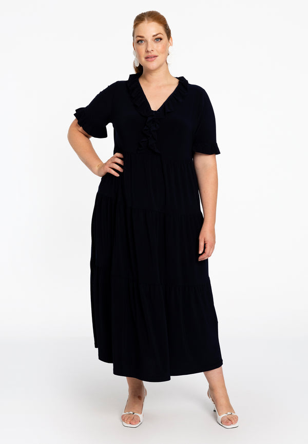 Yoek Jurk Gipsy DOLCE - Blauw