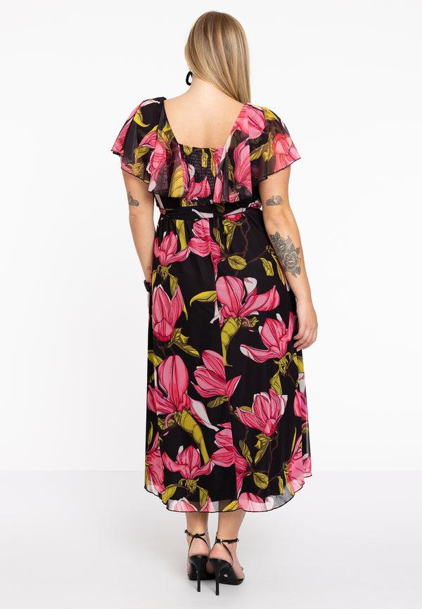 Yoek Jurk MAGNOLIA - Roze