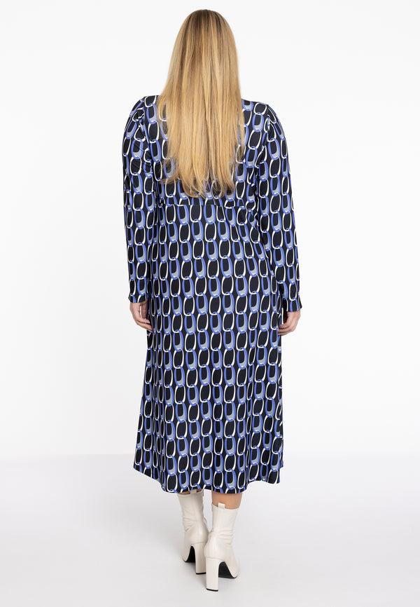 Yoek Jurk Met Knopen JILL - Zwart