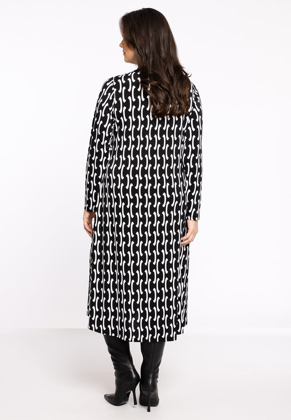 Yoek Jurk Met Rits BETA - Zwart