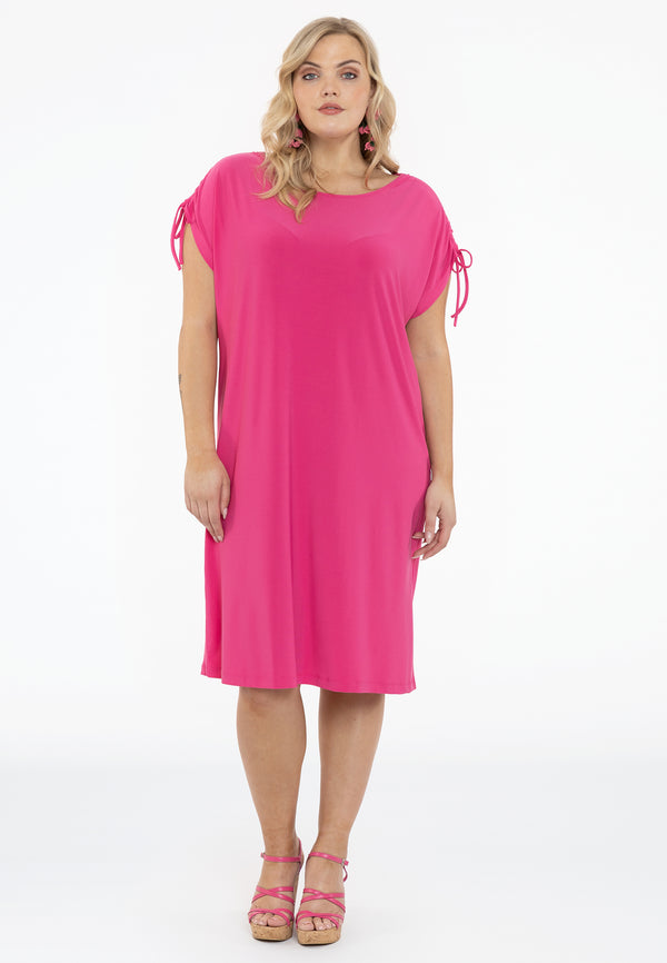 Yoek Jurk Met Strikjes DOLCE - Roze