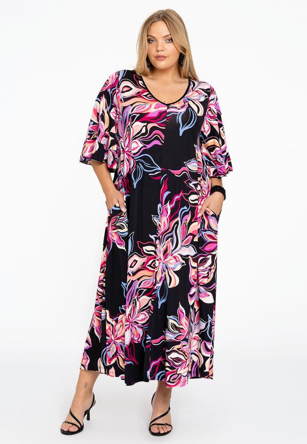 Yoek Jurk Swing GAIA - Zwart