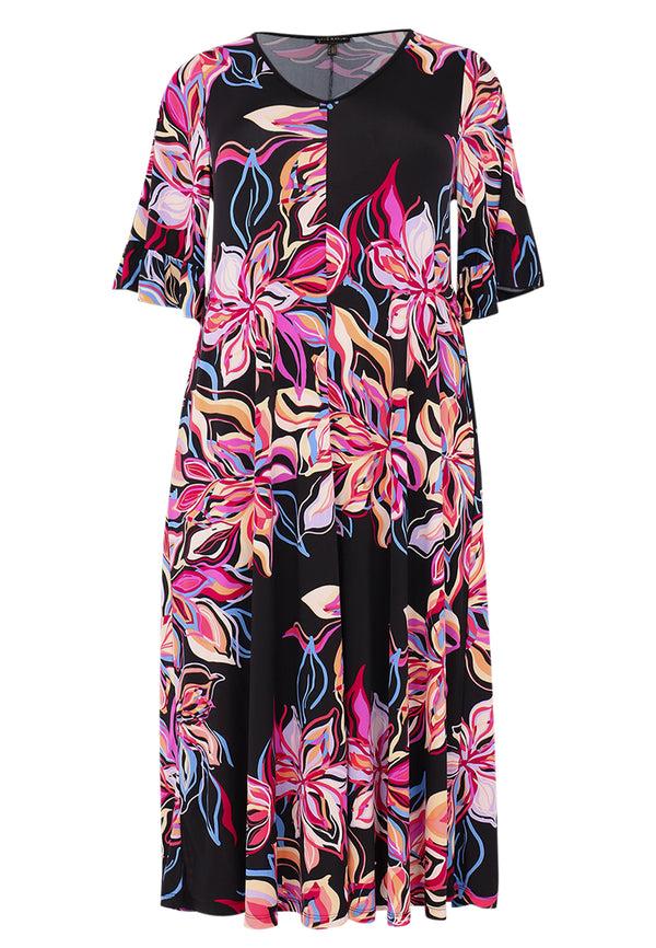 Yoek Jurk Swing GAIA - Zwart