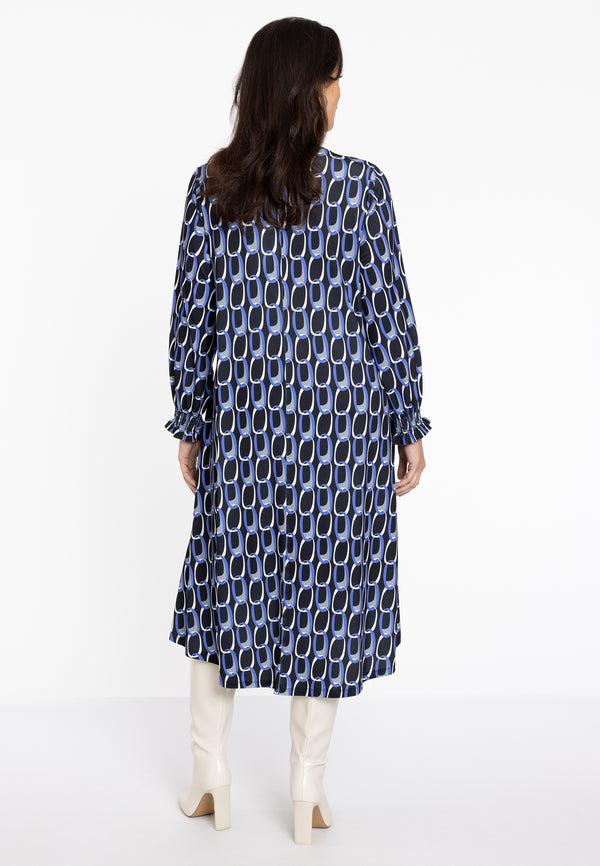 Yoek Jurk Swing JILL - Zwart