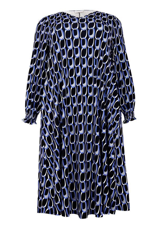 Yoek Jurk Swing JILL - Zwart