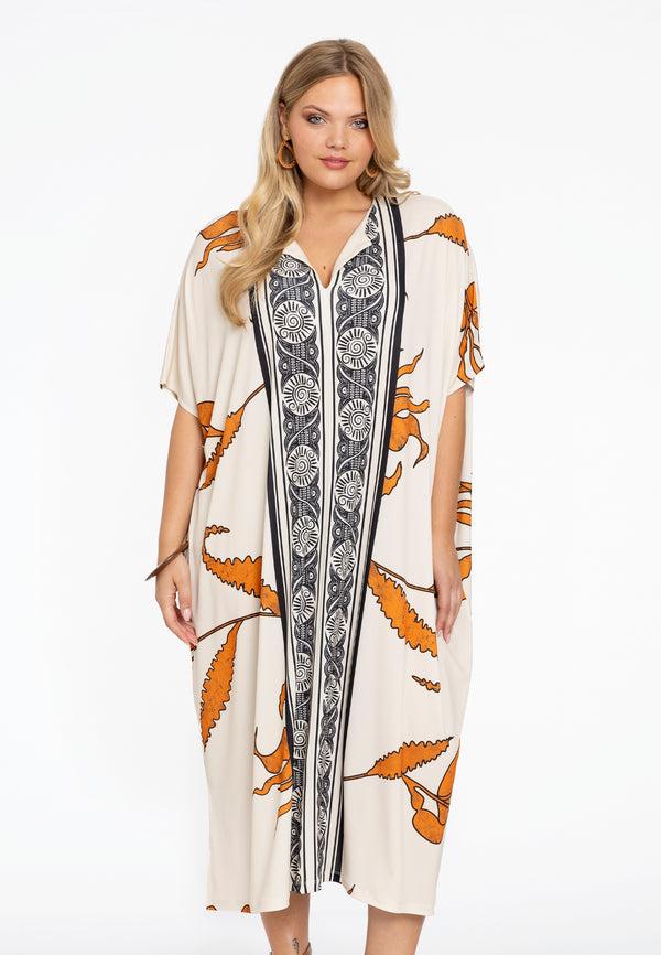 yoek Jurk VENUS - ecru