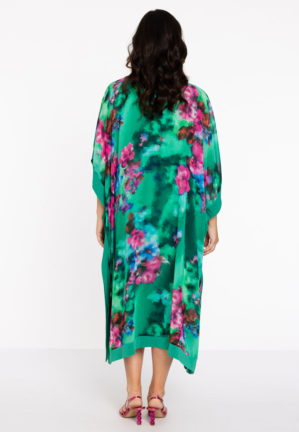 Yoek Jurk Vierkant PIXEL - Groen