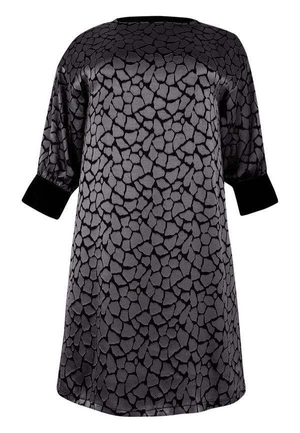 Yoek Jurk Vierkant REBEL - Grijs