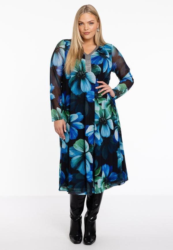 Yoek Jurk Wijd MIRA - Zwart