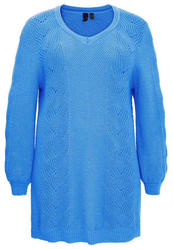 Yoek Kabeltrui KNIT - Light Blue