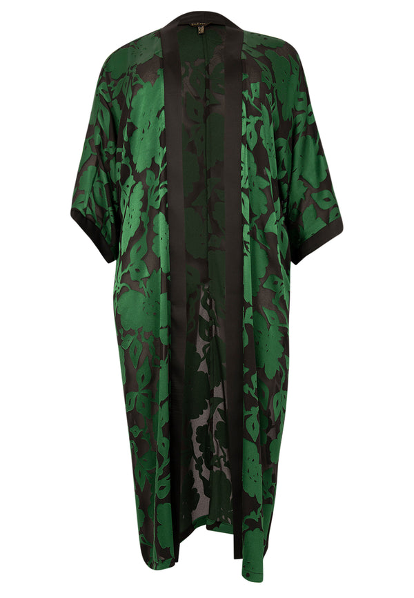 Yoek Kimono AUSBRENNER - Groen