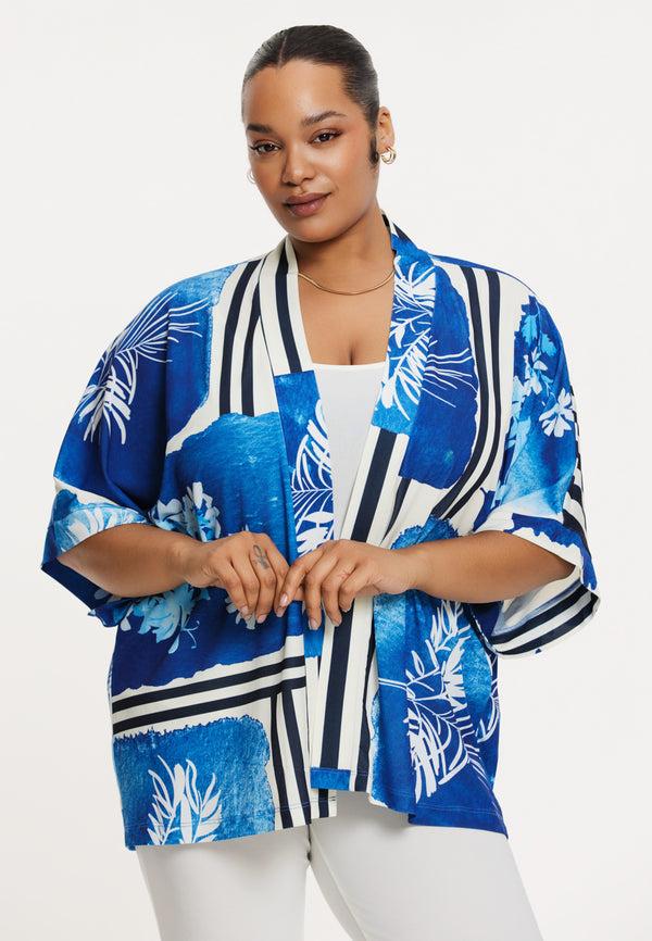 yoek Kimono AZZURRO - Blauw