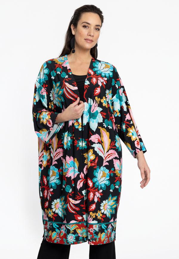 yoek Kimono NAOMI - Zwart