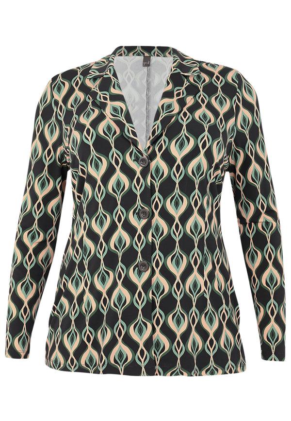 Yoek Korte Blazer JADE - Zwart