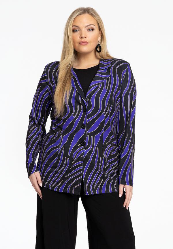 yoek Korte blazer LINA - Zwart