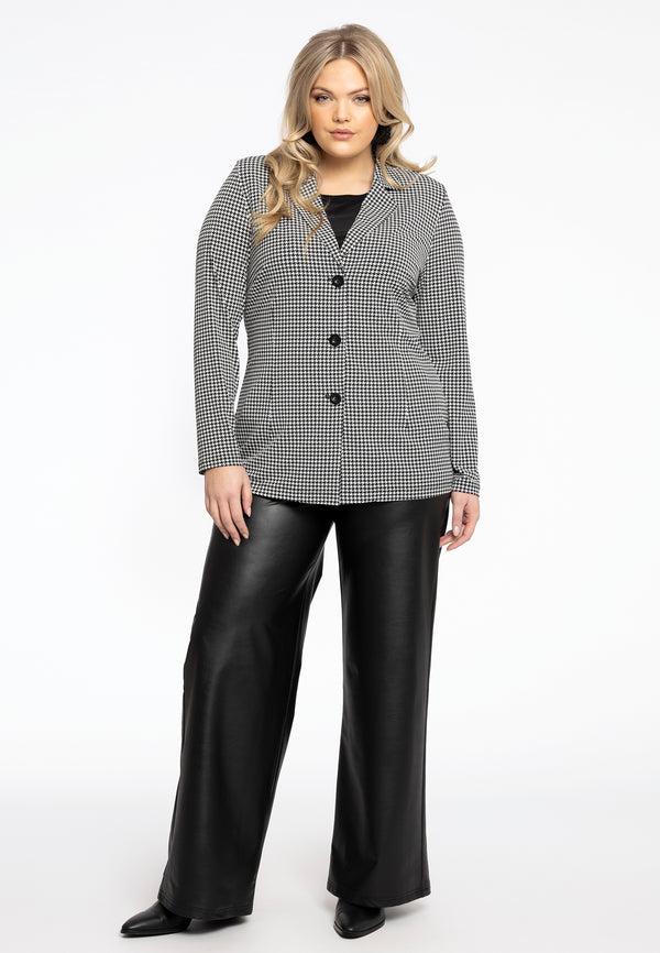 Yoek Korte Blazer PIA - Zwart