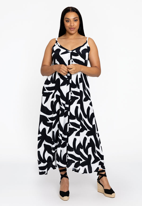 Yoek Mouwloze Jurk KOONS - Wit