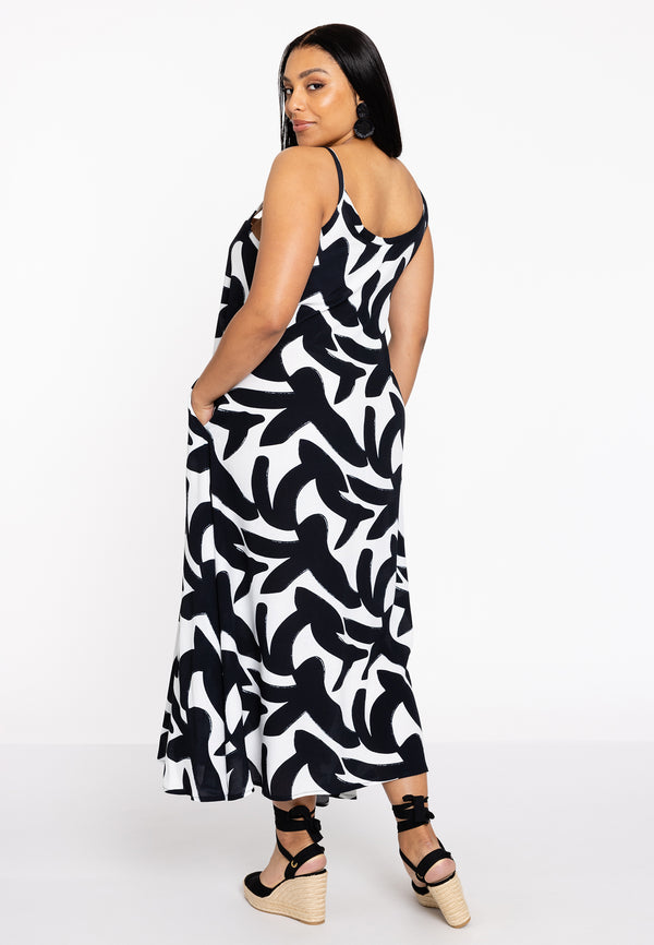 Yoek Mouwloze Jurk KOONS - Wit