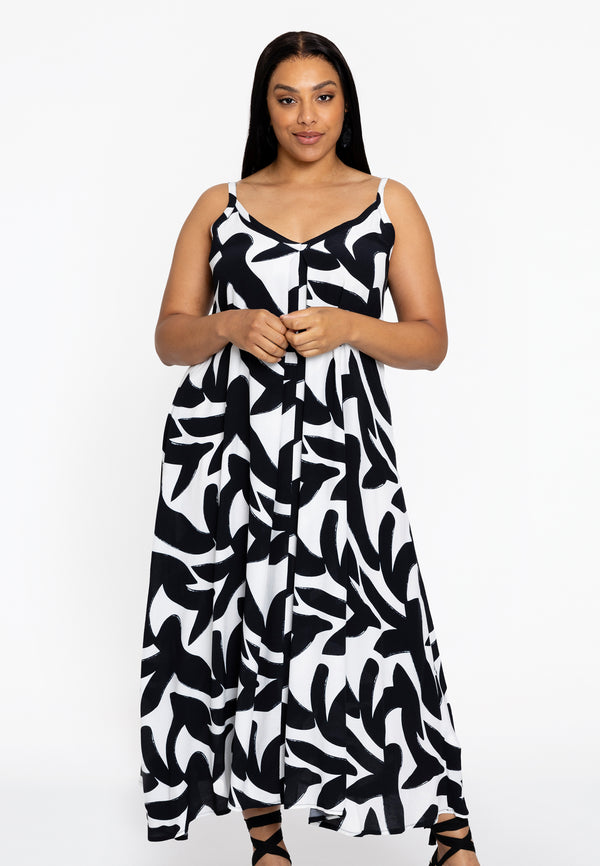 yoek Mouwloze jurk KOONS - Wit