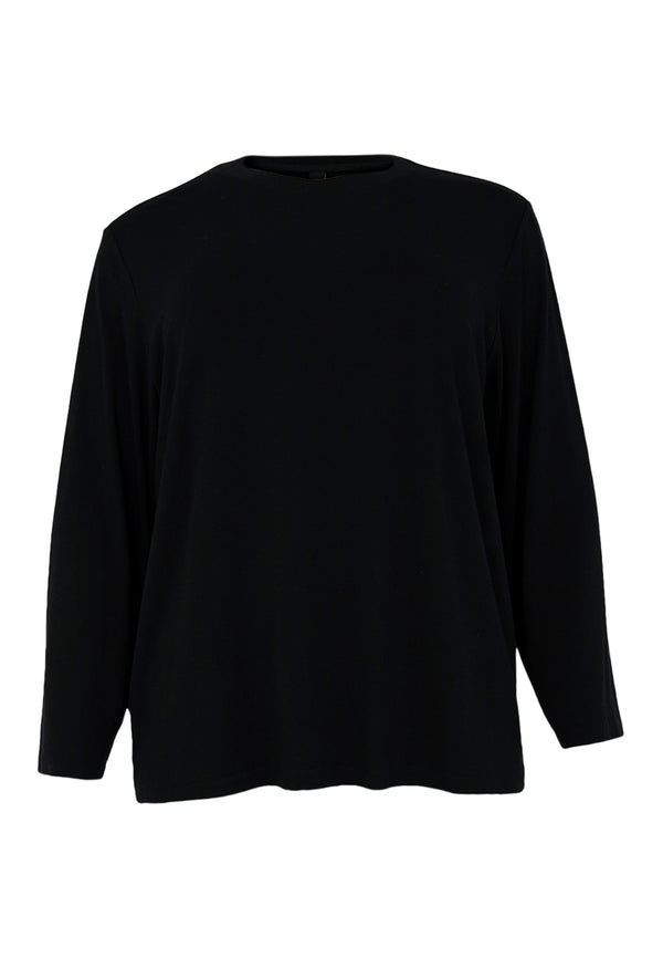Yoek Oversized Shirt LOUNGE - Zwart