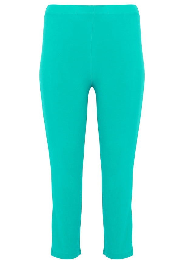 yoek Pantalon 7/8 DOLCE - Turquoise