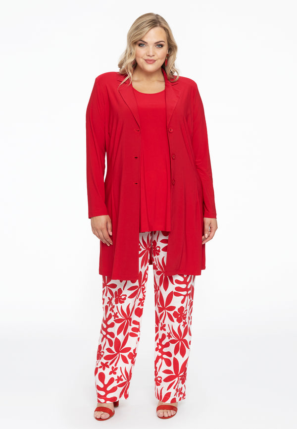 Yoek Pantalon ANNA - Rood