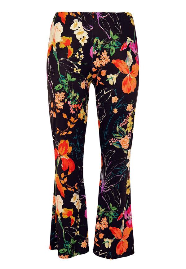 Yoek Pantalon Bootcut CAMPO - Zwart