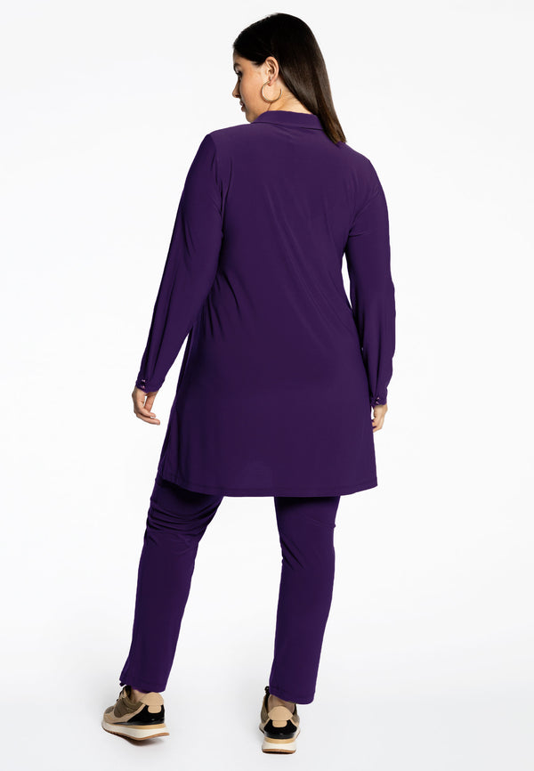 Yoek Pantalon DOLCE - Paars