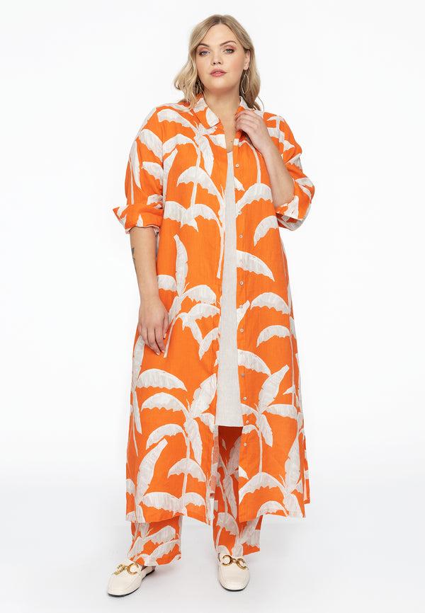 Yoek Pantalon PALM TREE - Oranje
