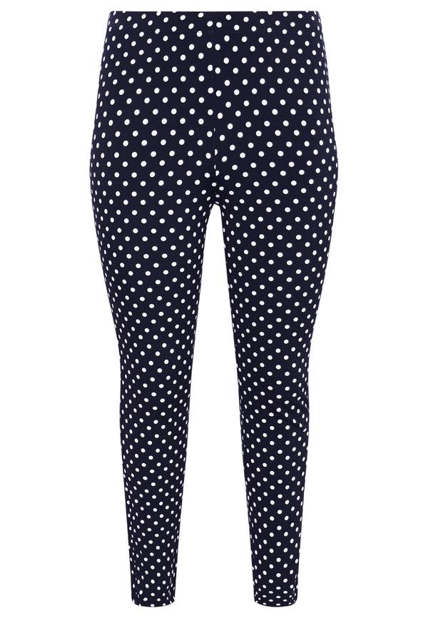 yoek Pantalon POLKADOT - Blauw