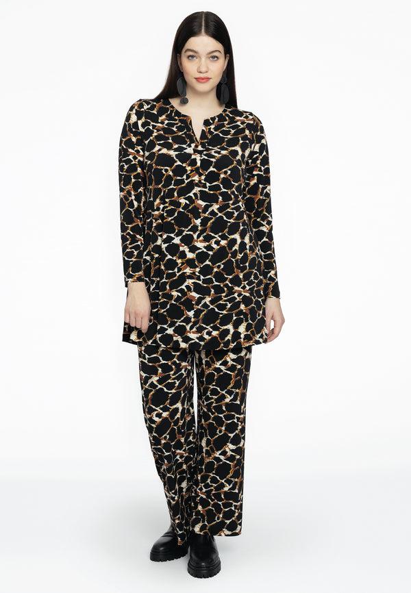 Yoek Pantalon WILD - Zwart