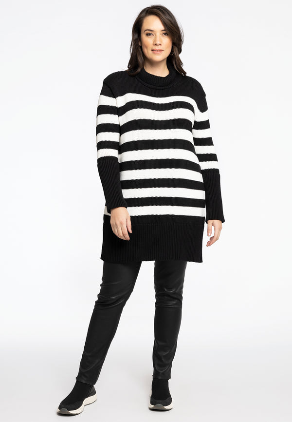 Yoek Pullover Breton - Zwart