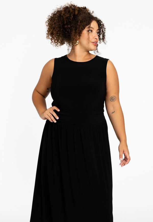 Yoek Rok A-lijn DOLCE - Zwart