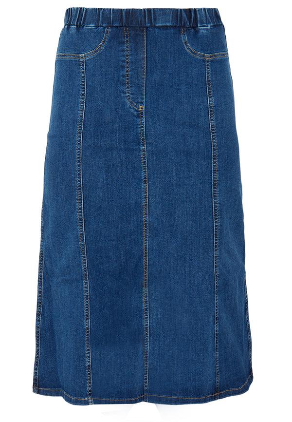 Yoek Rok Slim Flared Denim - Indigo