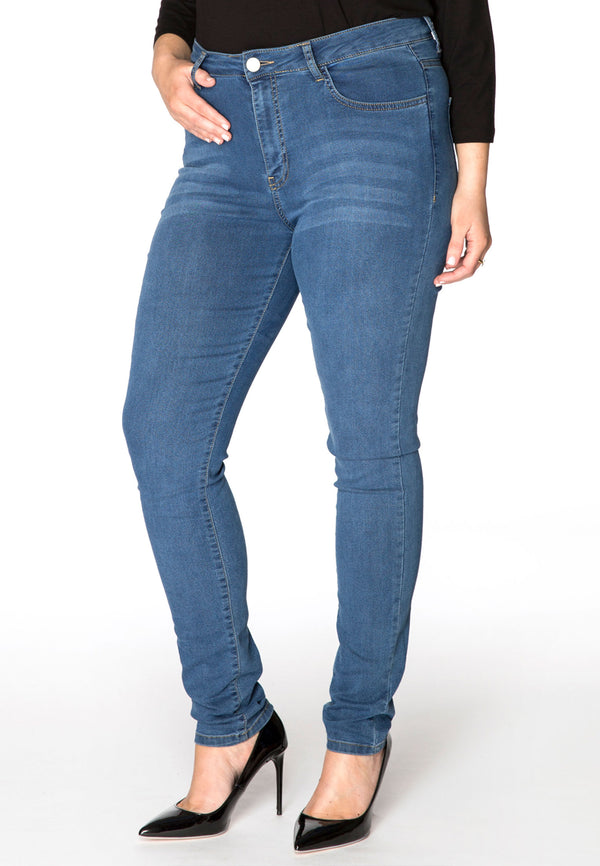 Yoek Shaping Skinny Jeans 5p - Indigo