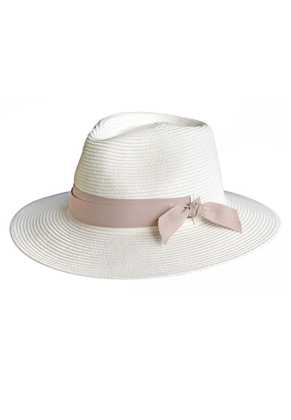 Yoek Sienna Fedora Ivory/Taupe - Ecru