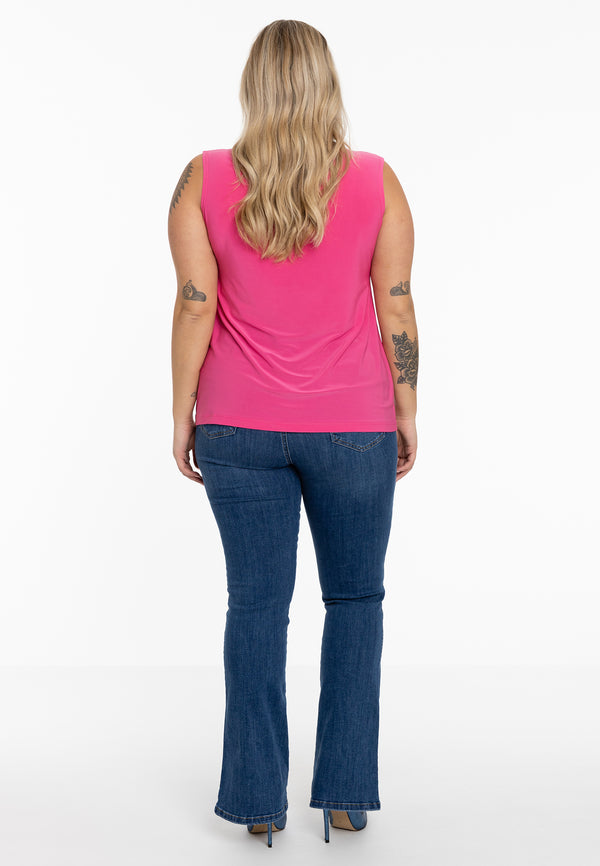 Yoek Singlet Fitted DOLCE - Roze