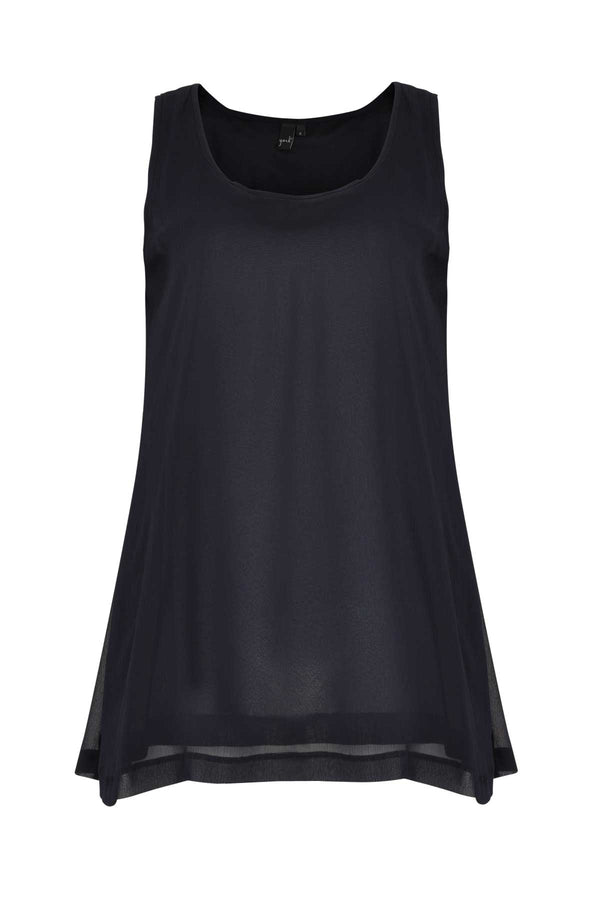 Yoek Singlet Flare Uni VOILE - Blauw