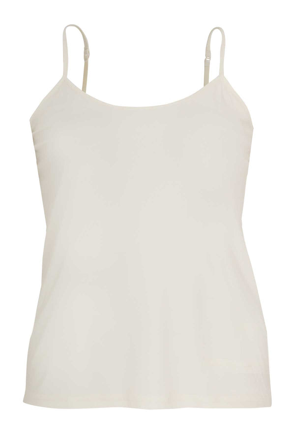 Yoek Singlet Spaghetti Bandjes DOLCE - Ecru