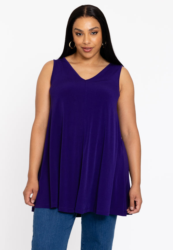 yoek Singlet Swing DOLCE - Paars