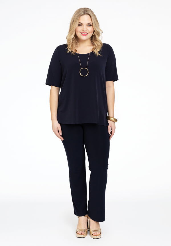 Yoek T-shirt A-lijn DOLCE - Blauw