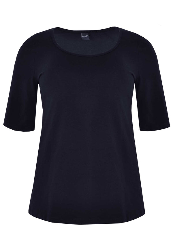 Yoek T-shirt COTTON - Blauw