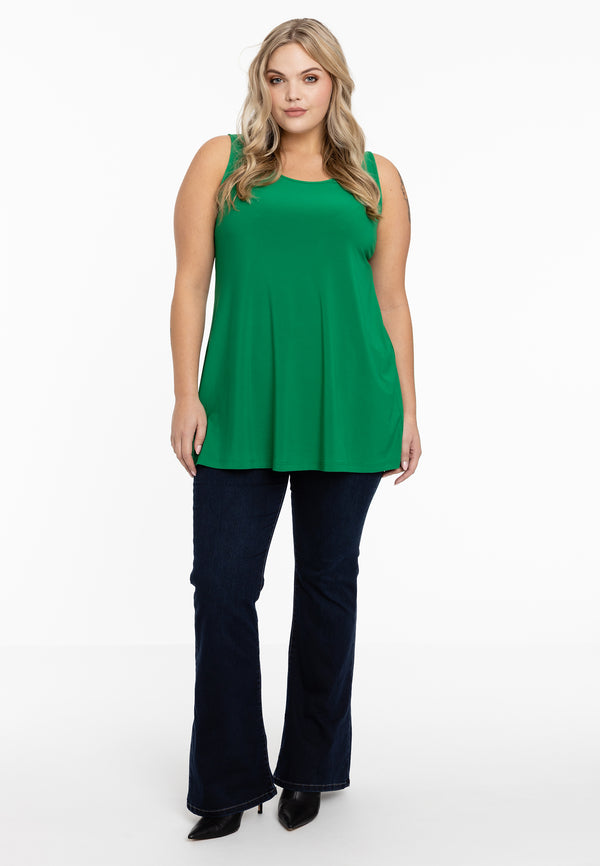 Yoek Top Flare DOLCE - Groen