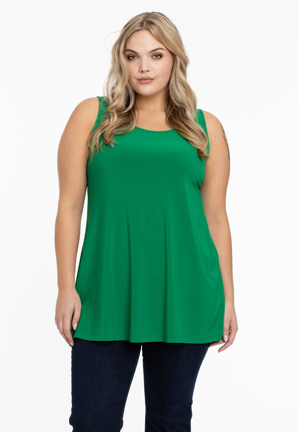 yoek Top flare DOLCE - Groen