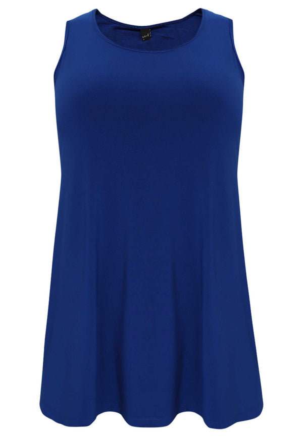 Yoek Top Flare DOLCE - Indigo