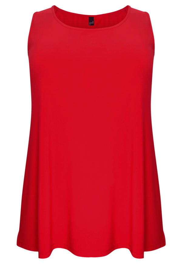 Yoek Top Flare DOLCE - Rood