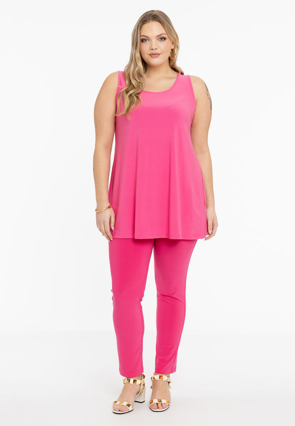 Yoek Top Flare DOLCE - Roze