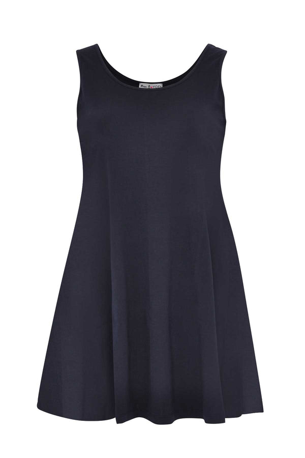 Yoek Top Wide Bottom COTTON - Blauw