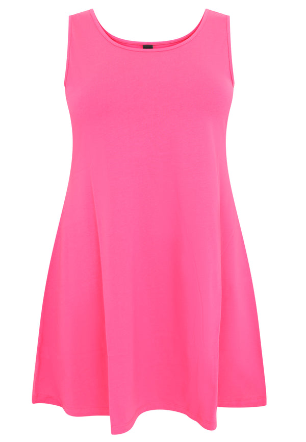 Yoek Top Wide Bottom COTTON - Roze